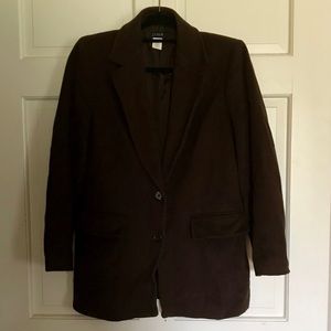 J. Crew Brown Wool Waist Coat